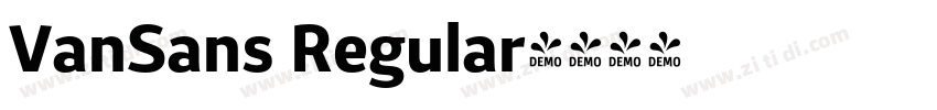 VanSans Regular字体转换